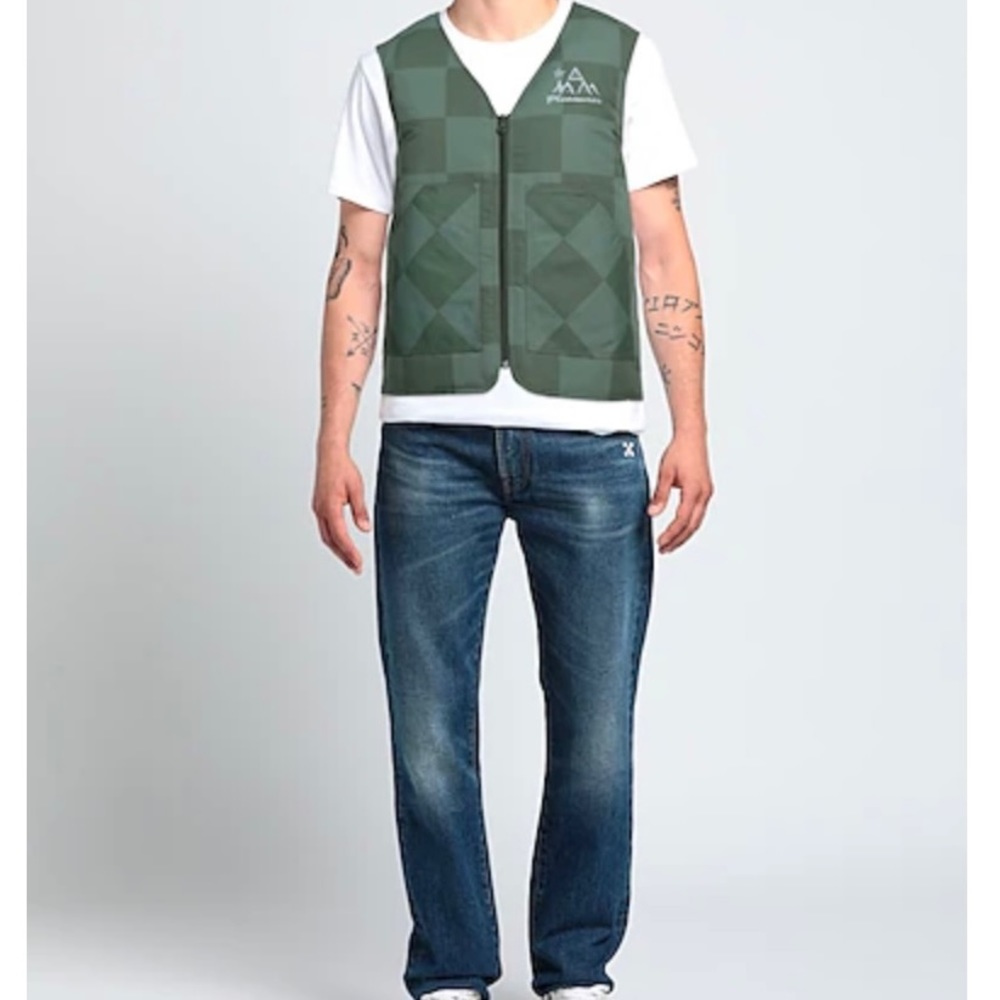 Mens HUF military green Vest